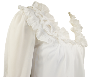 Topp Ruffle Amanda Creme